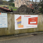 Image d'un panneau de chantier